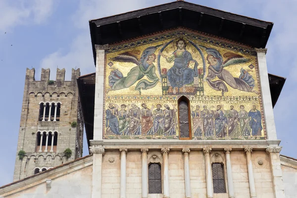 Lucca, san frediano εκκλησία — Φωτογραφία Αρχείου