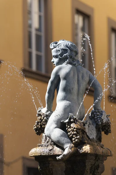 Prato (Toscana), antica fontana — Foto Stock