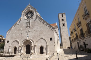 Ruvo (Bari, Puglia, Italy) - Old cathedral in Romanesque style clipart
