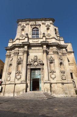 Lecce (puglia, İtalya): Barok kilise, cephe