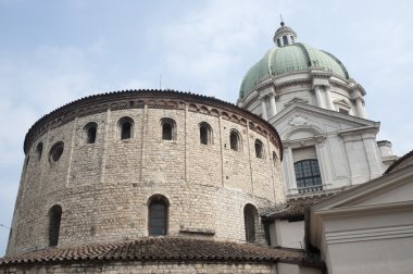 Brescia (Lombardy, Italy), Historic buildings : old and new cath clipart