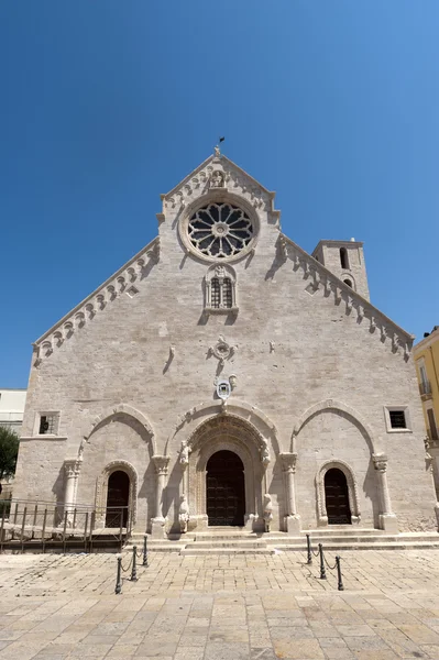 Ruvo (Bari, Puglia, Italy) - Старый собор в романском стиле — стоковое фото