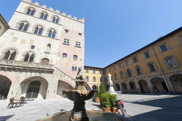stock image Prato (Tuscany), historic square