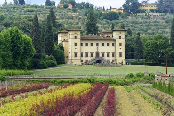 stock image Ancient villa near Pistoia (Tuscany)