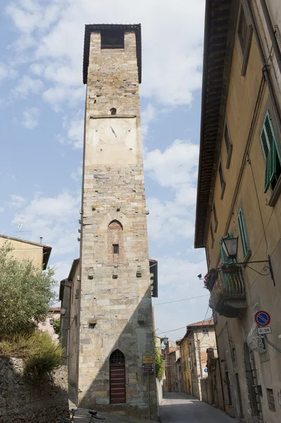 Vicopisano (Toscana), tårn - Stock-foto