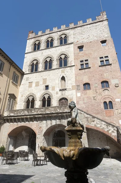 Prato (Tuscany), Palazzo Pretorio — Stock Photo, Image