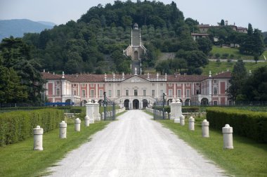 Rezzato (brescia, Lombardiya, İtalya): villa fenaroli, antik pala