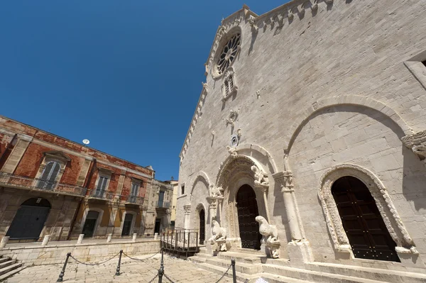 ルーヴォ (バリ、プーリア、イタリア） ロマネスク様式の旧大聖堂 — ストック写真