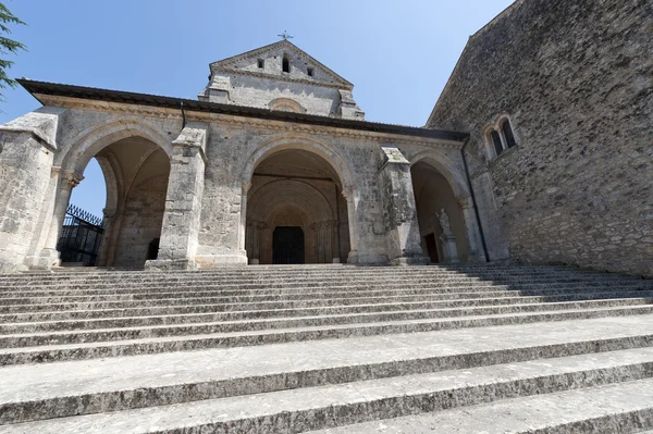 Abtei von Casamari (Frosinone, Latium, Italien), die Kirche — Stockfoto