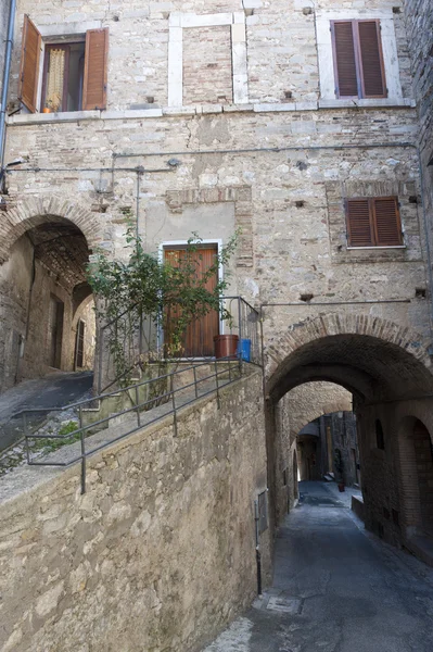 Amelia (terni, Umbrië, Italië) - oude stad — Stockfoto
