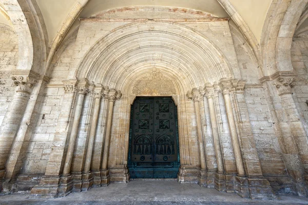 Abbey of Casamari (Frosinone, Lazio, Italy), the church — Stock Photo, Image