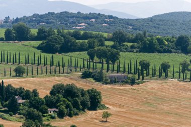 Amelia (terni, umbria, İtalya ' manzara)