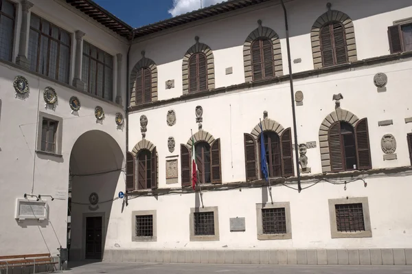 Palacio histórico en Pieve Santo Stefano (Arezzo, Toscana, Italia ) — Foto de Stock