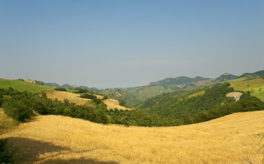 Emilia-Romagna (İtalya) yazlık manzara