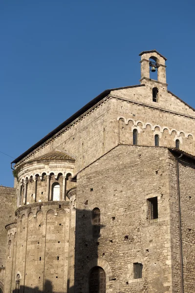 Anagni (弗罗西诺内，拉齐奥，意大利） — — 中世纪大教堂 — 图库照片