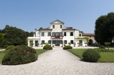 Riviera del brenta (veneto, İtalya) - tarihi villa ve Bahçe