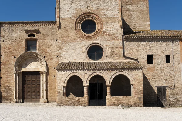 Santa maria di propezzano (teramo, Abruzzen, Italië) - Romaanse — Stockfoto
