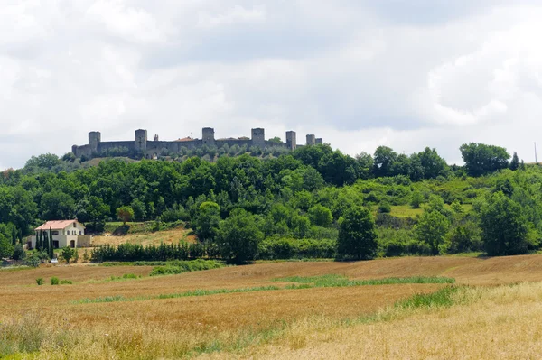 Monteriggioni — Fotografia de Stock