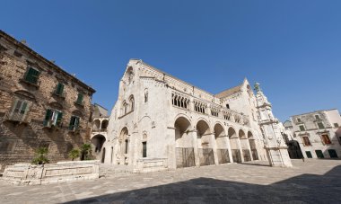 Bitonto (bari, puglia, İtalya) - eski Katedrali Romanesk styl