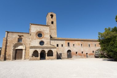 Santa Maria di Propezzano (Teramo, Abruzzi, Italy) - Romanesque clipart