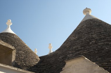 Alberobello (bari puglia, İtalya): ev trulli şehirde, roo