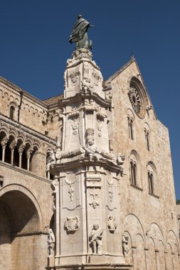 Bitonto (bari, puglia, İtalya) - eski Katedrali Romanesk styl