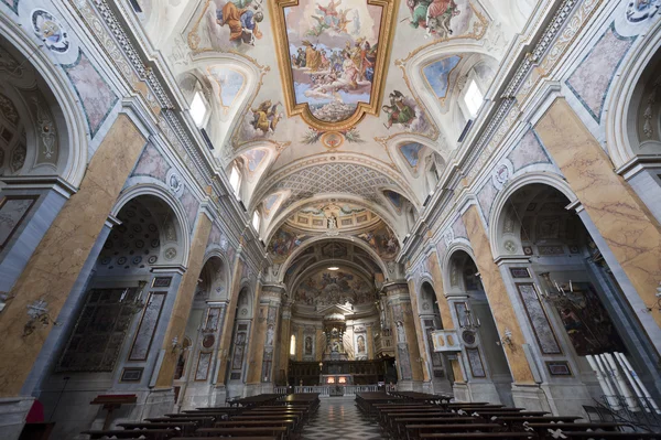 Amelia (Terni, Umbría, Italia) - Catedral interior — Foto de Stock