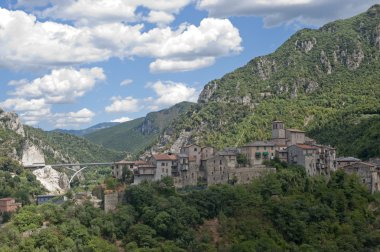 eski köyü yakınlarında terni (umbria, İtalya)