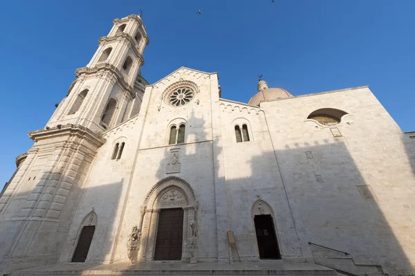 Bitetto (Bari, Puglia, Itália) - Antiga catedral em estilo românico — Fotografia de Stock