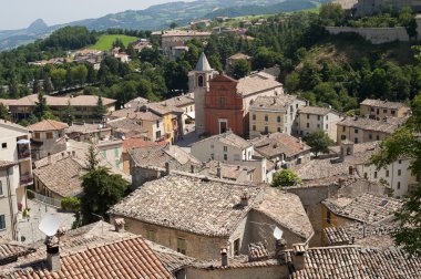 pennabilli, montefeltro (urbino, marşlar, İtalya), görüntülemek ol