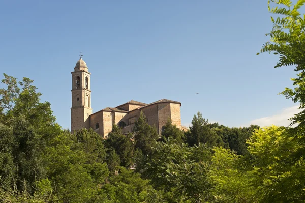 Pollenza (macerata, märsche, italien) - alte Kirche — Stockfoto