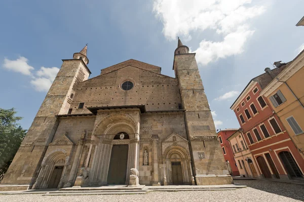 Fidenza (Parma, Emilia-Romagna, Italy) - Cathedral — Stock Photo, Image