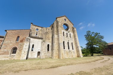 San galgano (siena, Toskana, İtalya)