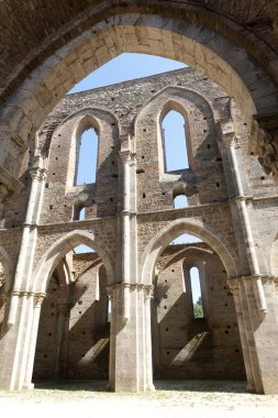 San galgano (siena, Toskana, İtalya)