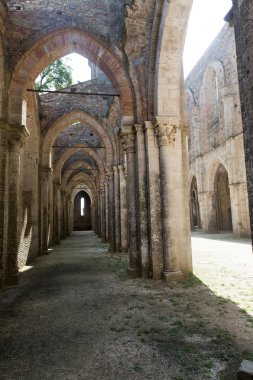 San galgano (siena, Toskana, İtalya)