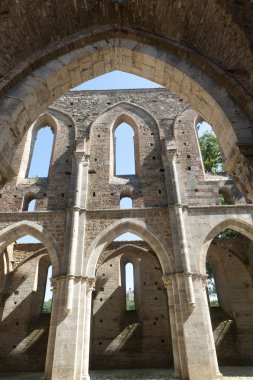 San Galgano tarihi açık bazilika