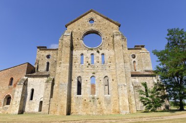 San galgano (siena, Toskana, İtalya)