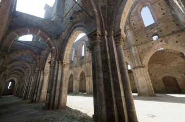 San galgano (siena, Toskana, İtalya)