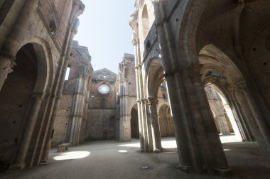 San galgano (siena, Toskana, İtalya)