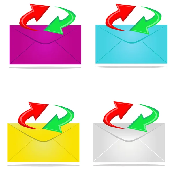 Sending mail — Stock Vector
