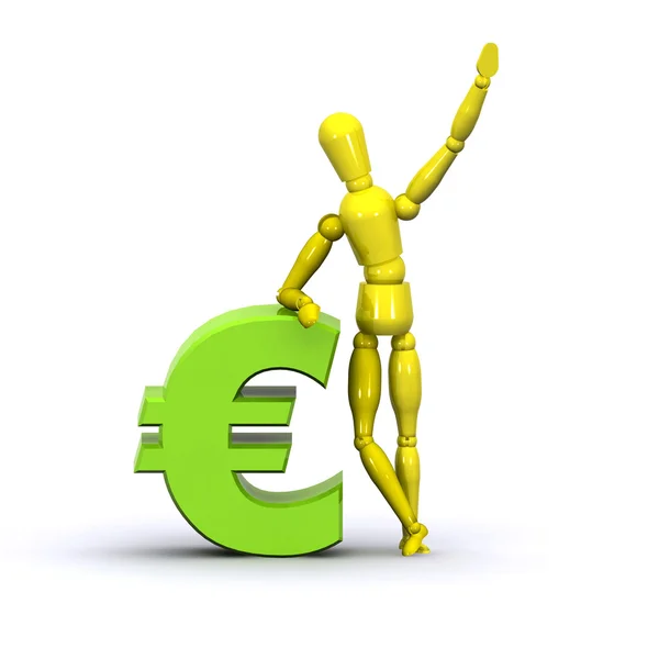 Successo Euro — Foto Stock