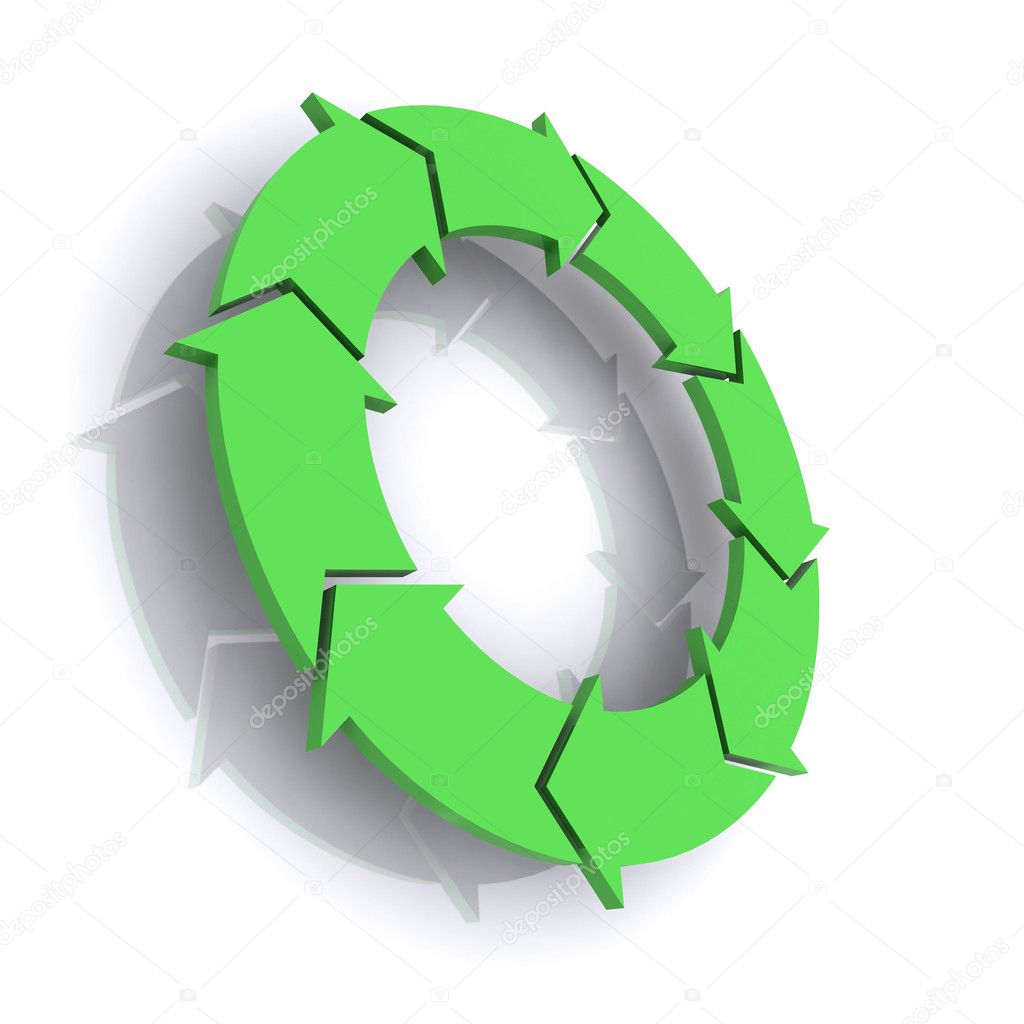 Green Process Arrow — Stock Photo © rustonwayne #6904927