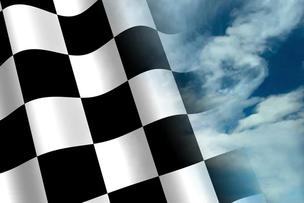 Chequered Flag — Stock Photo, Image