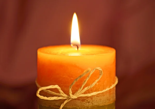 Lume di candela — Foto Stock