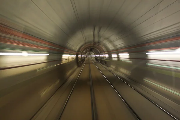 In de tunnel — Stockfoto