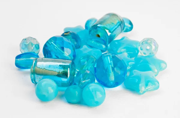 Blaue Perlen — Stockfoto