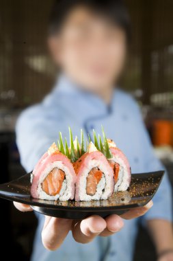 Sushi chef clipart