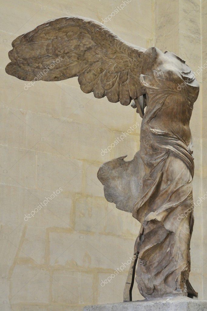 La victoire ailée de Samothrace — Photo éditoriale © alexarocas 7275688