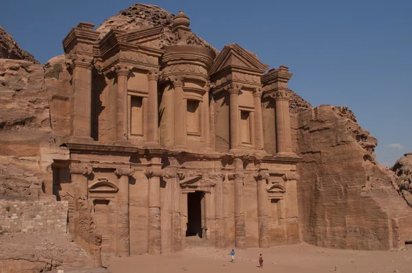 Monasterio en Petra — Foto de Stock