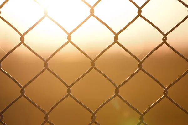 stock image Fence in the sun